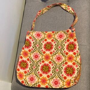 Vera Bradley Folkloric Pattern Shoulder Bag